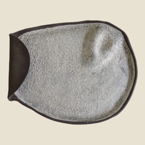 Assiette à huîtres "Sable fin"