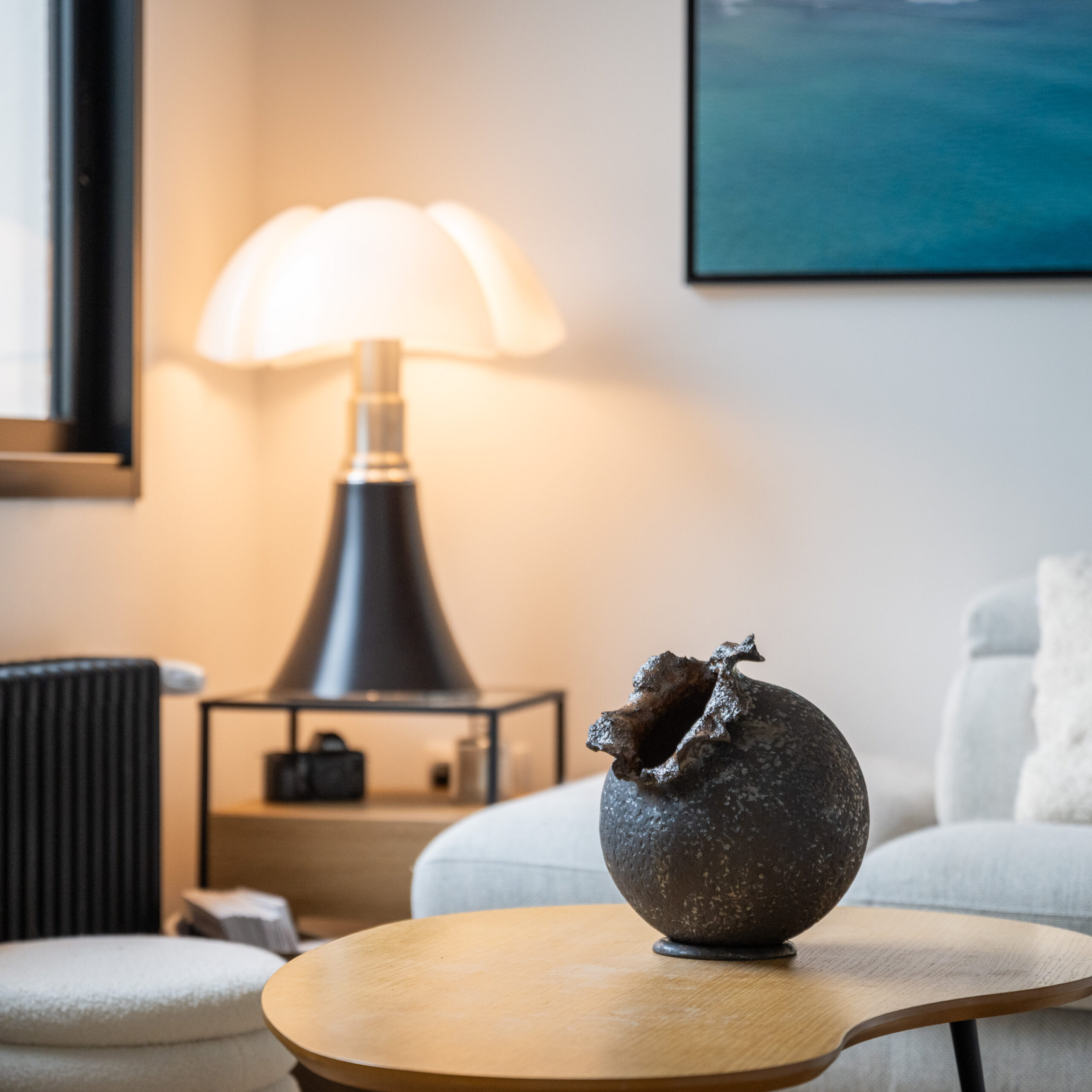 VASE SCULPTURE CÉRAMIQUE