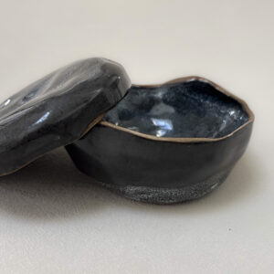 boîte à bijoux céramique grès boîte à sel